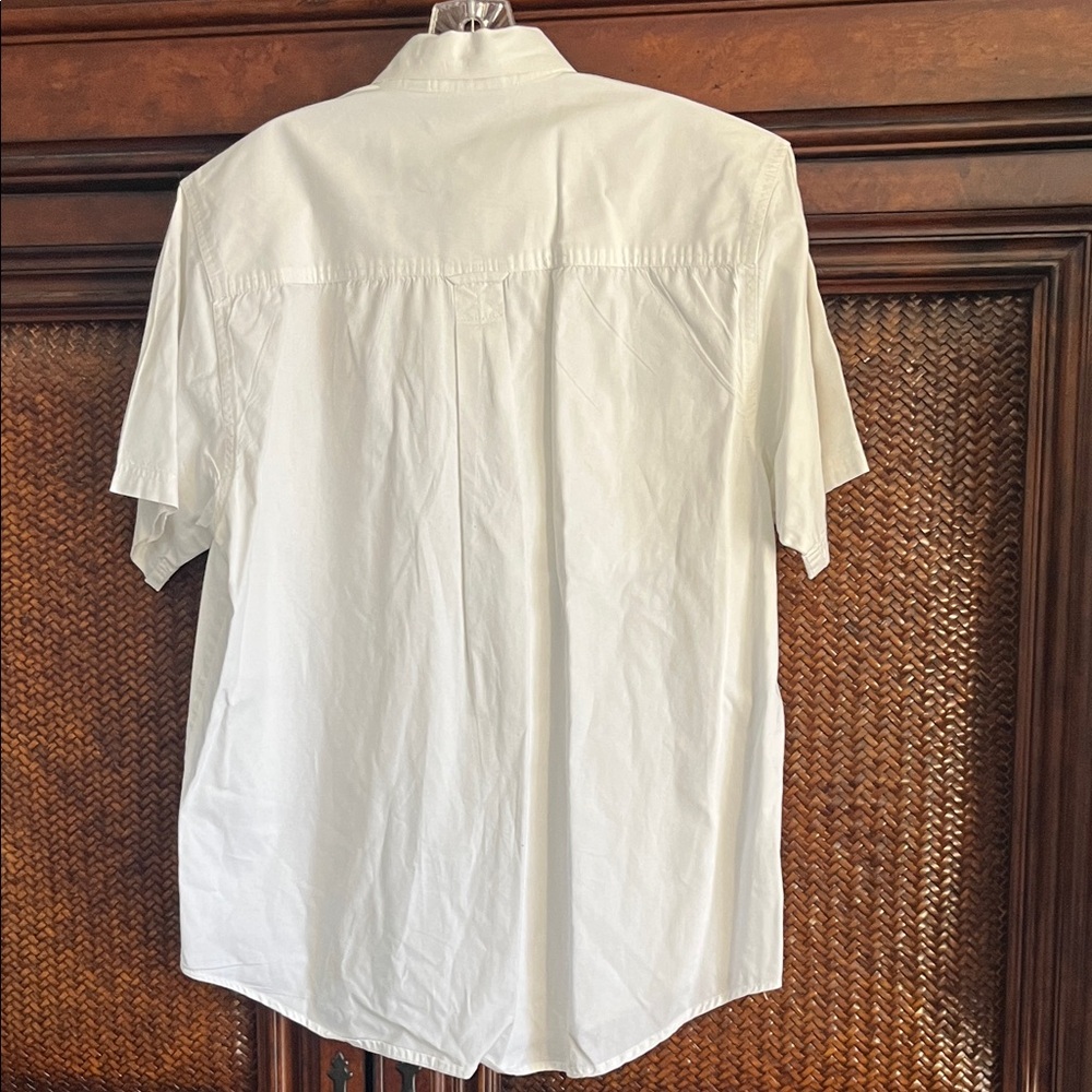 Chase Authentics White Shirt with Gold Embroidery - Picture 4 of 5
